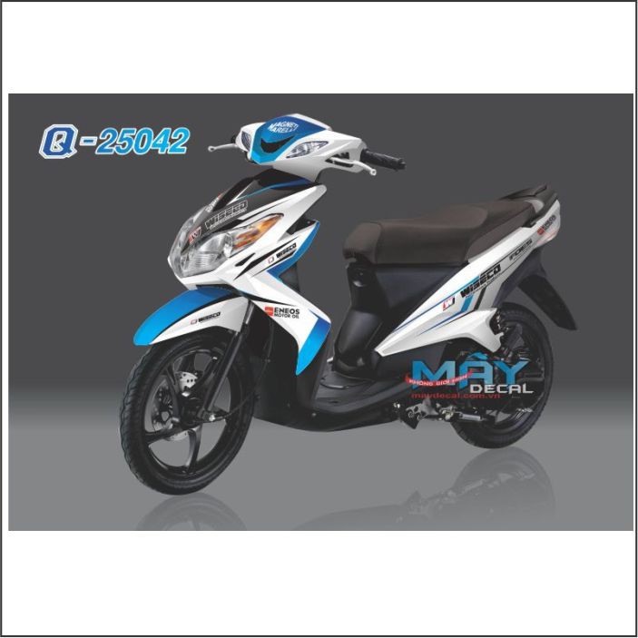 Tem Rời Luvias Trắng xanh (B)