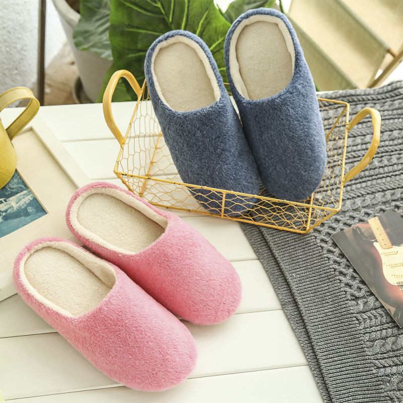 Dép bít mũi đi trong nhà mềm mại và xinh xắn