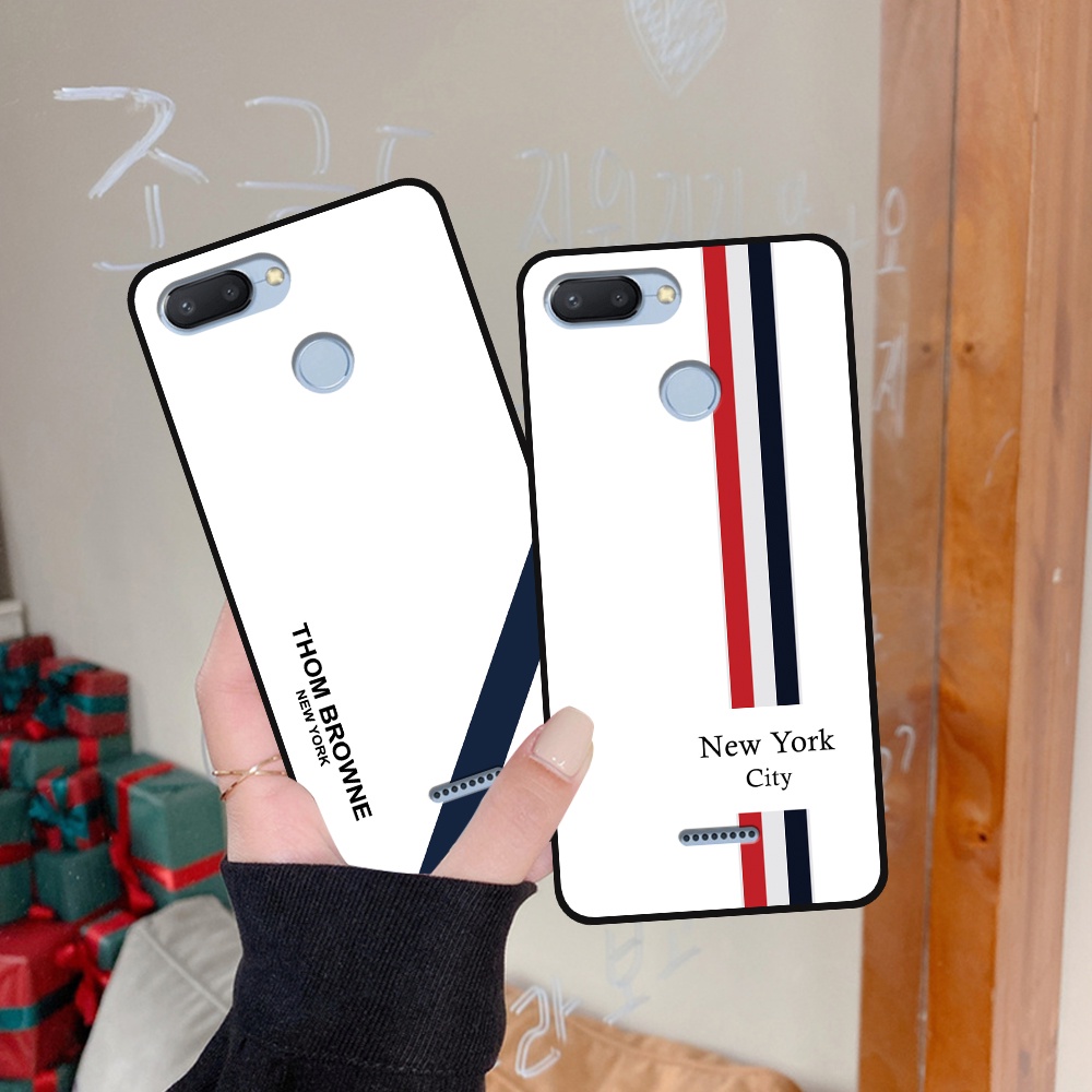 Ốp Xiaomi Redmi 6 in hình hoạt tiết thombrowne dễ thương siêu hot