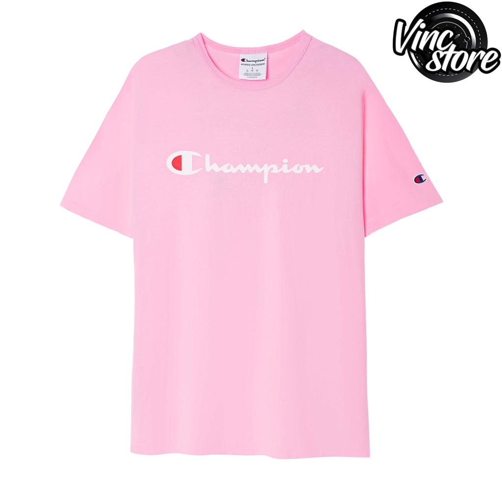 Áo thun Champion Dyed Printed Logo unisex chính hãng