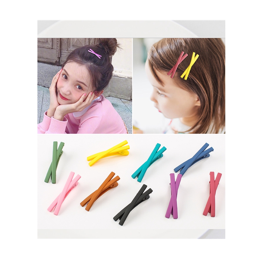 Kẹp tóc chữ X dễ thương KAH90