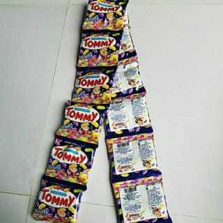 4 dây (48 bịch) kẹo dẻo Tommy Thái Lan