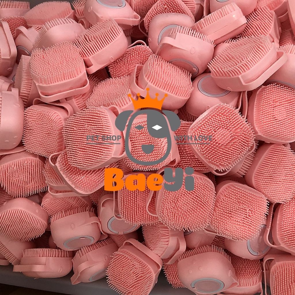 Lược chải lông tắm cho chó cho mèo, lược tắm cho thú cưng, cửa hàng BaeYi, chăm sóc thú cưng