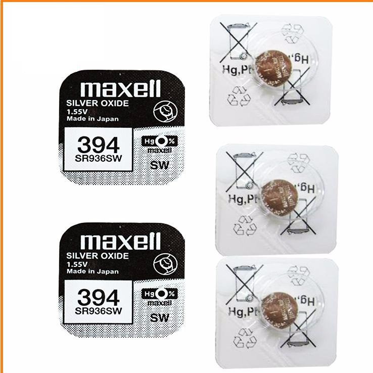 Pin Maxell SR936SW - SR936 - 936 - 394 Pin Đồng Hồ Đeo Tay Của Nhật Bản Chính Hãng