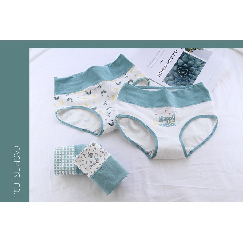 [Mã 12FASHIONSALE1 giảm 10K đơn 50K] Quần Lót Cotton Cạp Cao Happy CMSQ Xuất Hàn ( QL : 255 ) Hàng Loại Đẹp | BigBuy360 - bigbuy360.vn