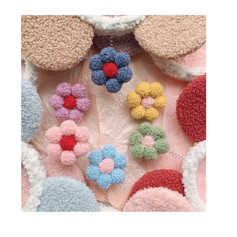 Băng Đô Cài Tóc Đính Hoa Dễ Thương