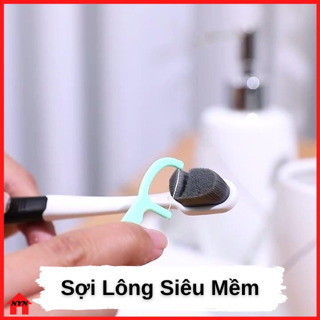 Bàn Chải Đánh Răng Lông Siêu Mềm Mịn Cao Cấp [Hơn 10,000 Sợi Lông Tơ Mềm] Bàn Chải Cho Nướu Nhạy Cảm Bảo Vệ Răng Lợi