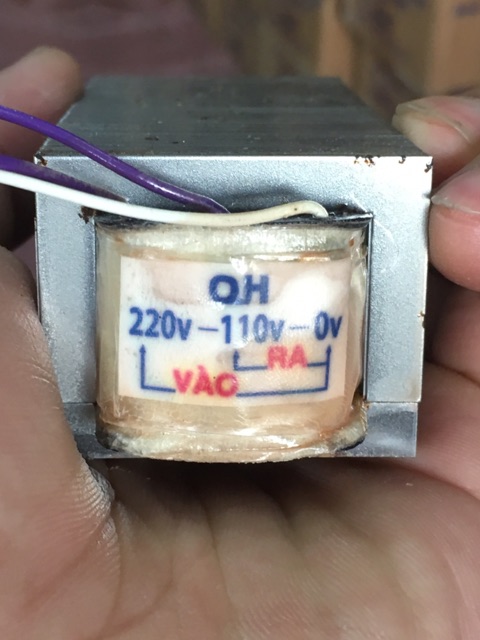 Đổi nguồn - Biến áp tự ngẫu 110v dành quạt Nhật 60w