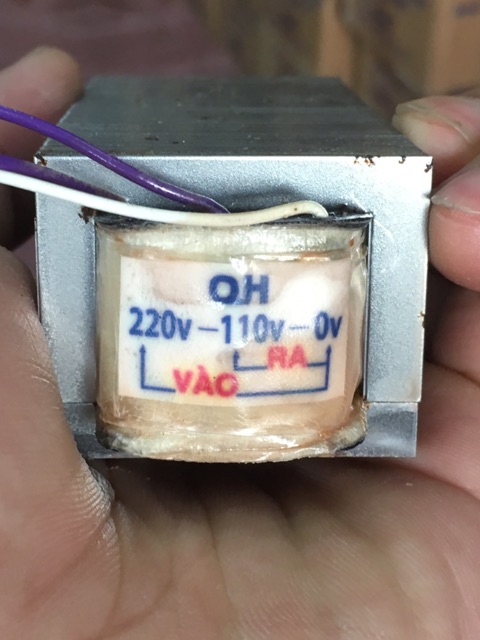 Đổi nguồn - Biến áp tự ngẫu  110v dành  quạt Nhật 80w