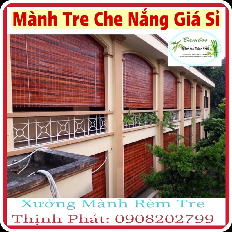 Mành rèm che nắng mưa ngoài trời, ban công Kích thước 1.85Mx2M