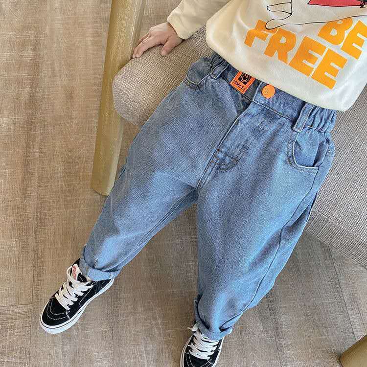 Quần jeans dài phong cách Hàn Quốc cho bé trai 1-6 tuổi