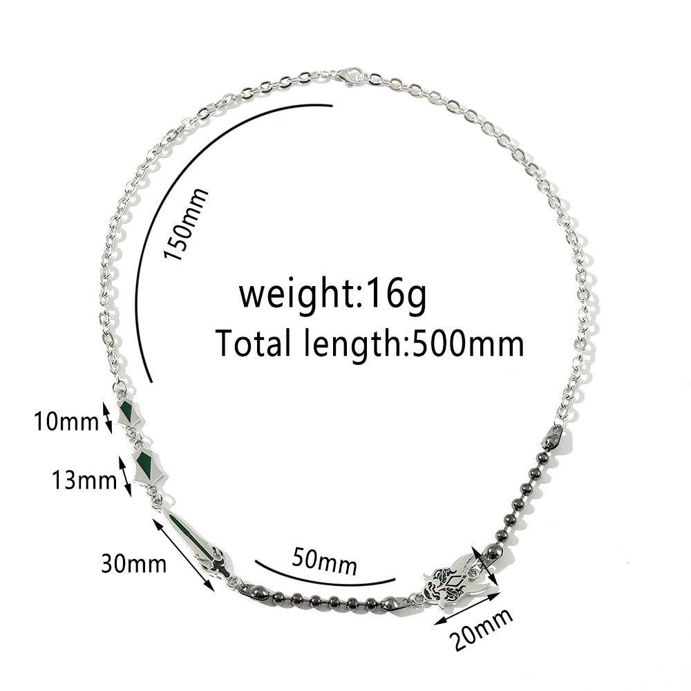 ANEMONE Vòng cổ Bằng Thép Không Gỉ Dày Phong Cách Hàn Quốc Cho Nam