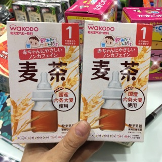 TRÀ LÚA MẠCH WAKODO DẠNG BỘT 8 GÓI (1M+)