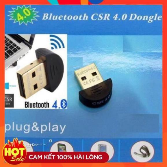 [Chính Hãng] Đầu USB bluetooth CSR 4.0 Dongle biến thiết bị không có bluetooth thành có bluetooth - Sóng căng đét | WebRaoVat - webraovat.net.vn