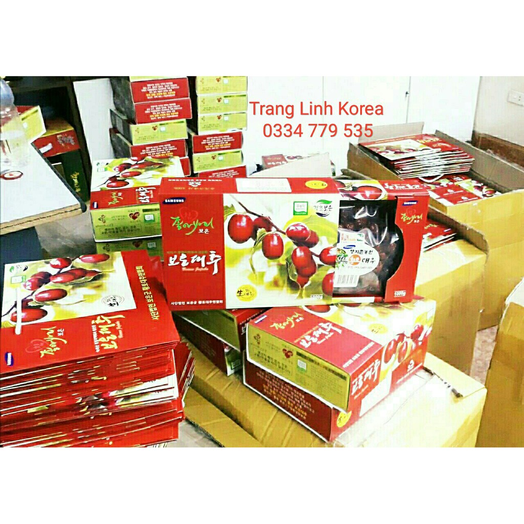 Táo đỏ sấy khô hàn quốc, hộp 1kg - Táo đỏ hàn quốc chính hãng - tranglinhkorea | BigBuy360 - bigbuy360.vn