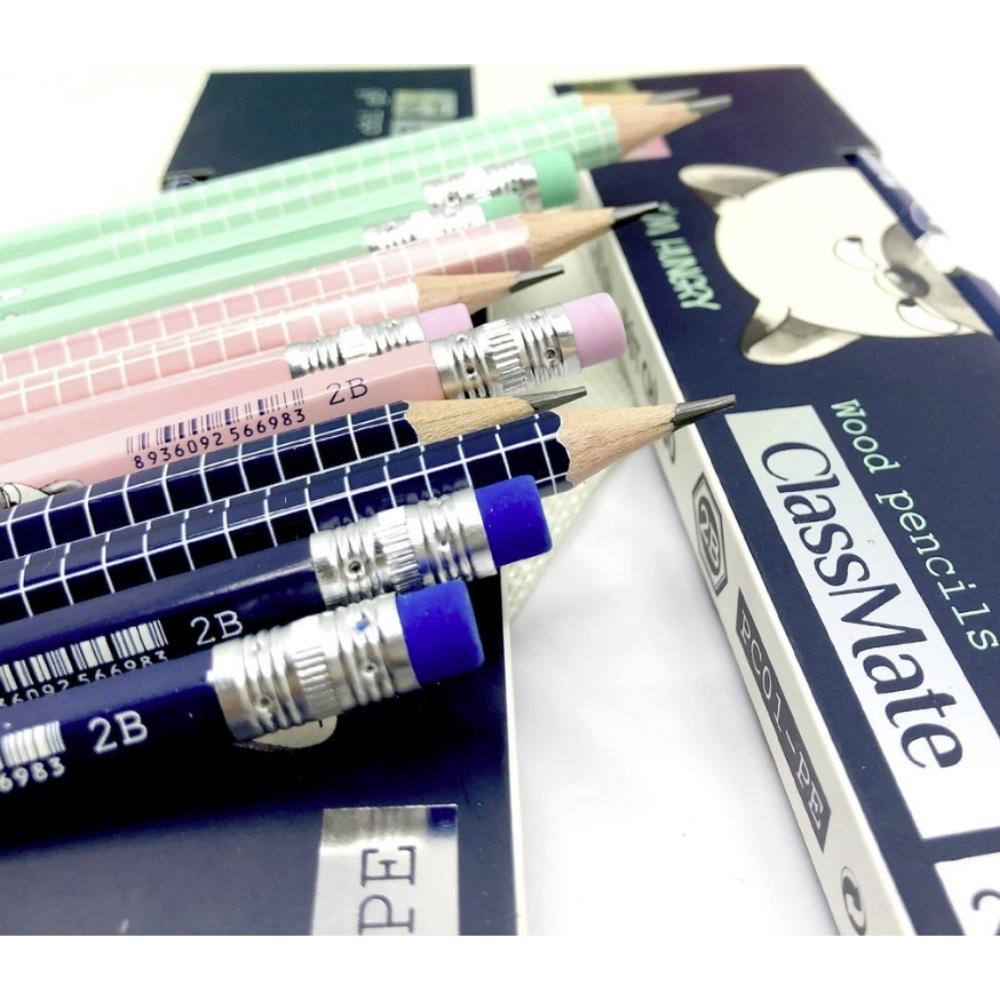 Bút Chì 2B ClassMate PC01-PE , Chì Gỗ Dành Cho Học Sinh