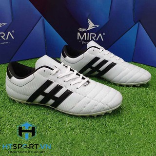 Giày đá bóng, Giày 3 sọc đá banh sân cỏ nhân tạo giá rẻ dành cho nam nữ thể thao bóng đá HTSPORT