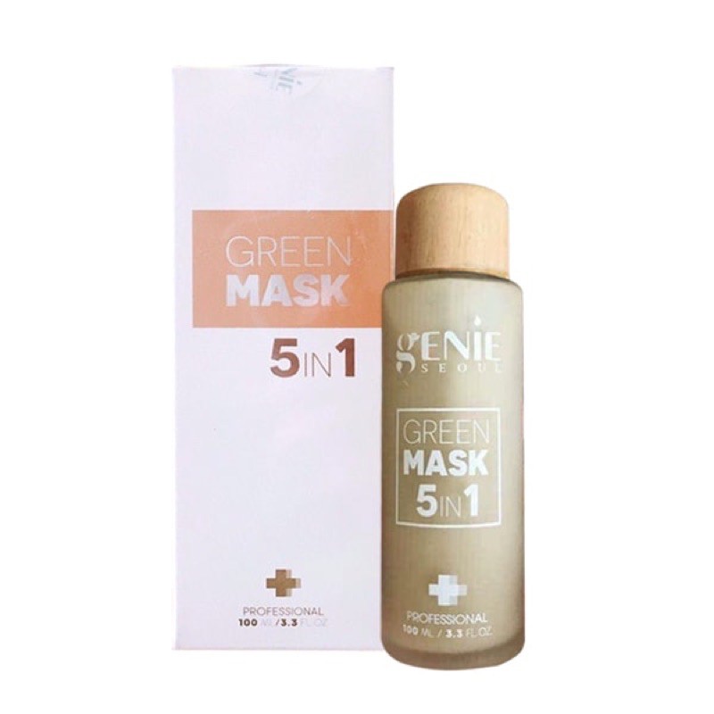 Hàn Quốc - Tẩy Tế Bào Chết Mặt Green Mask 5 In 1 Genie