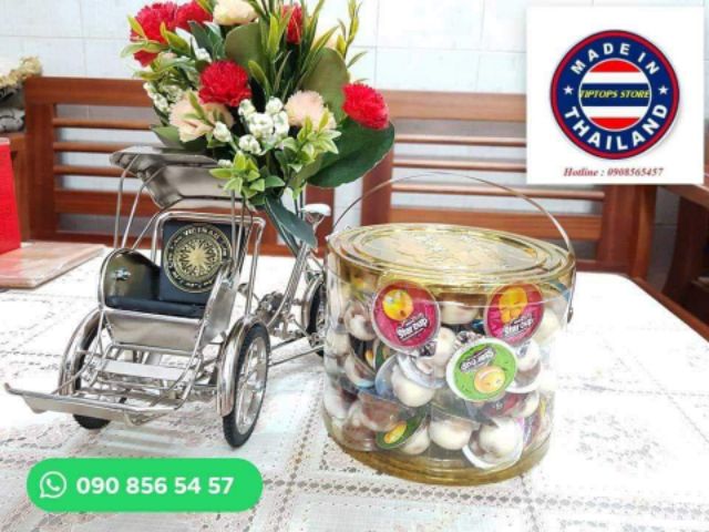 BÁNH QUY CHOCOLATE STAR CUP MAO JI THÁI LAN 500G | BigBuy360 - bigbuy360.vn