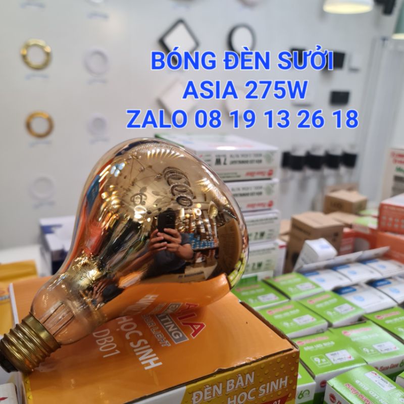 Bóng đèn Sưởi nhà tắm dùng cho hãng Asia 275W loại cao cấp.