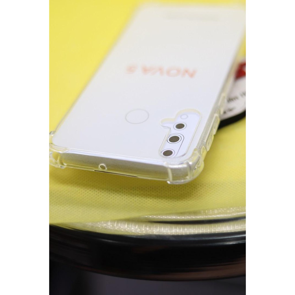 Ốp Lưng Huawei Nova 5 Ốp Dẻo Trong Suốt Chống Sốc 4 Góc Cao Cấp