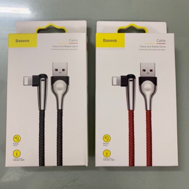 Dây Baseus chân ngang chân iPhone, Micro, Type C sạc nhanh, chống đứt