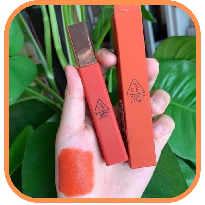 Son kem lì 3CE Cloud Lip Tint son chính hãng mã Peach teasea