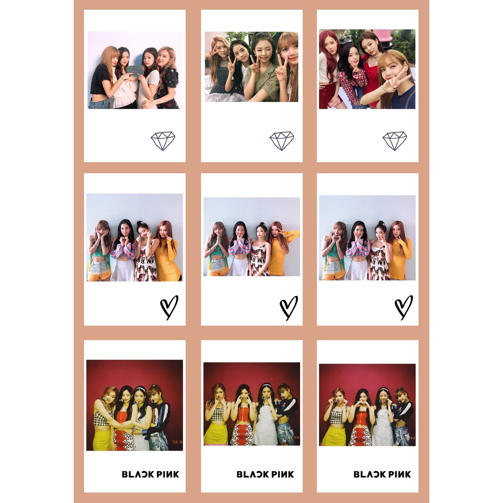 Lomo Card Ảnh BlackPink - Polaroid Style ( 27 ảnh) | BigBuy360 - bigbuy360.vn