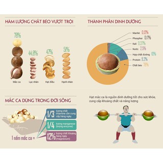 Hạt Mắc Ca Maccadamia Gorillafood Mỹ 454G