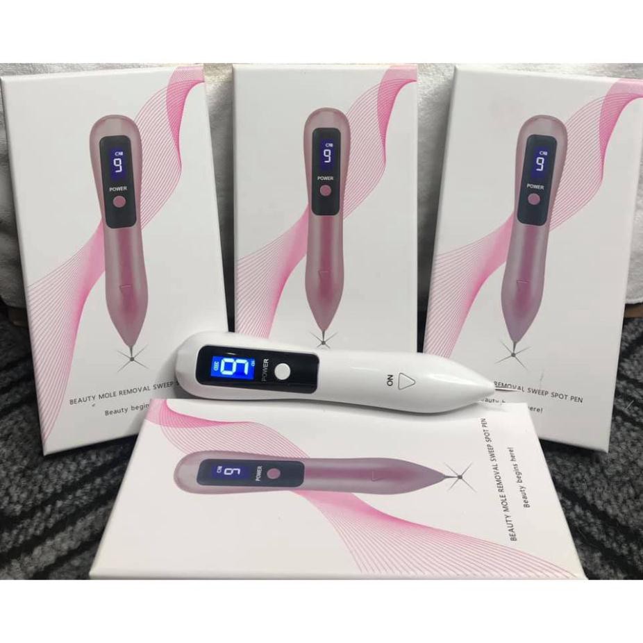 Máy đốt nốt ruồi mụn thịt tàn nhang 9 cấp độ Tặng kèm 2 kim
