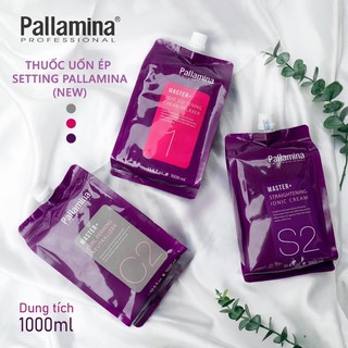 Thuốc Uốn Tóc, Ép Tóc Hương Thơm Pallamina Mẫu New Chính Hãng