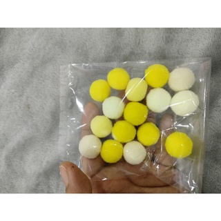 bom bom 2 cm ( pom pom )bông len mịn