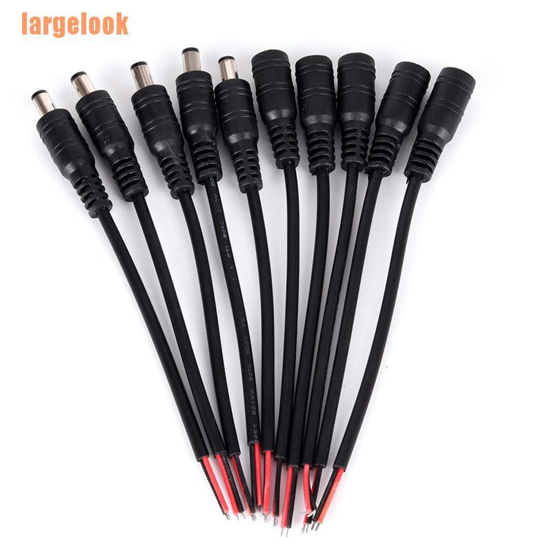 Bộ 5 Cặp Đầu Nối Dây Cáp Nguồn DC Chuyên Dụng