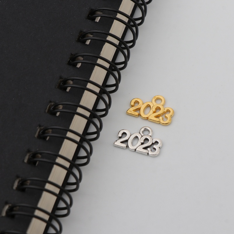 Sa Mặt Dây Chuyền Khắc Chữ This Year Bằng Hợp Kim Làm Trang Sức Thủ Công DIY