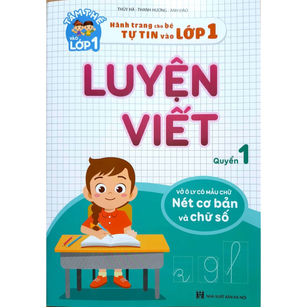 Sách - Combo trọn bộ: Luyện viết, luyện đọc, học toán - Hành trang cho bé tự tin vào lớp 1