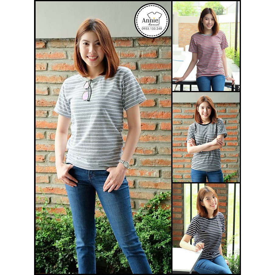 Áo thun sọc Thái Lan AS012 - bảng 1 | Shopee Việt Nam
