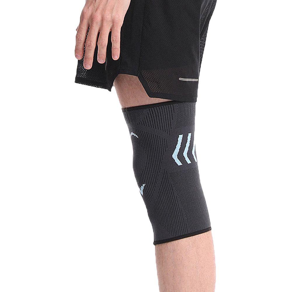 Đệm Bảo Vệ Đầu Gối Bằng Nylon Co Giãn Chống Trượt Hỗ Trợ Tập Thể Thao Cho Nam