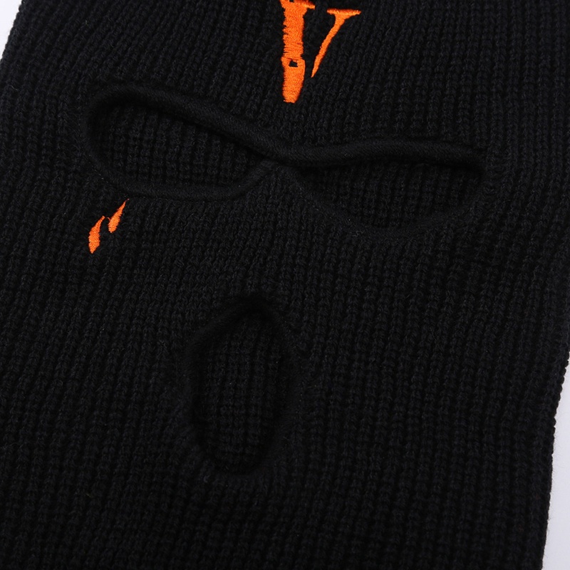 Mũ Balaclava Thêu Mặt Sáng Tạo Chống Gió Cho Các Hoạt Động Ngoài Trời