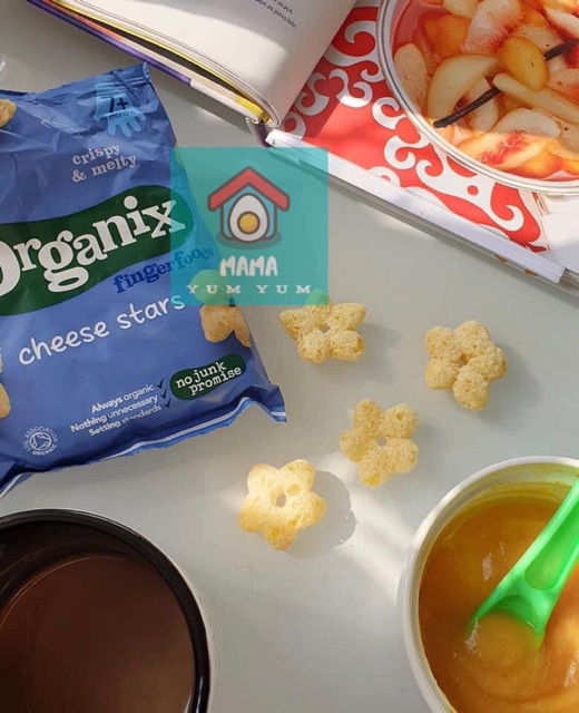 Date 3,6,9/22 Bánh ăn dặm snack Organix cho bé từ 6,7,10,12 tháng UK