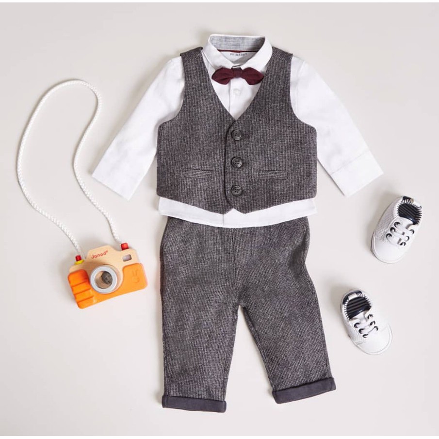 Set vest công tử HM cho bé cực bảnh