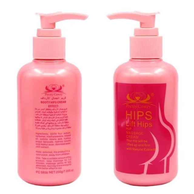 Kem nở mông Pretty Cowry Booty Hips Lift Hips cream làm săn chắc mông 200ml - HX1889A | BigBuy360 - bigbuy360.vn