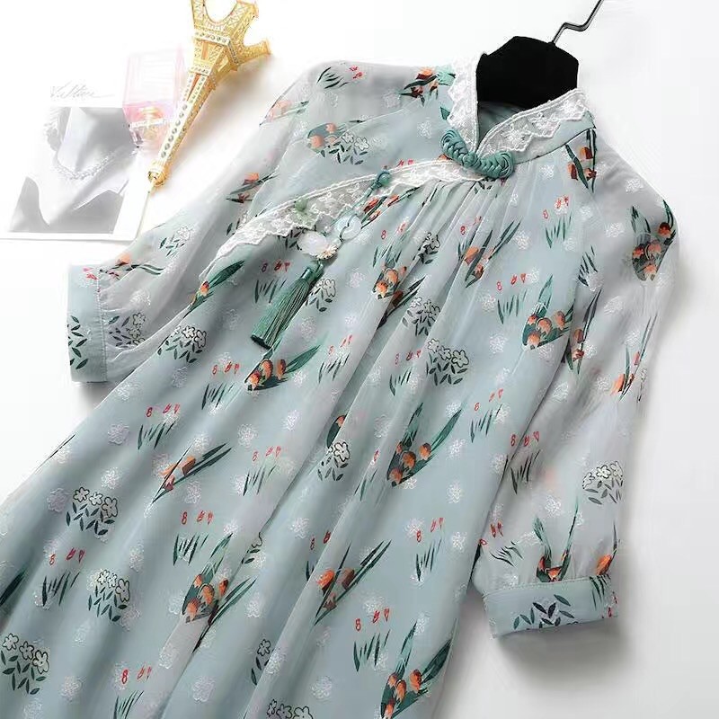 [order 10-20 ngày ] váy hoa