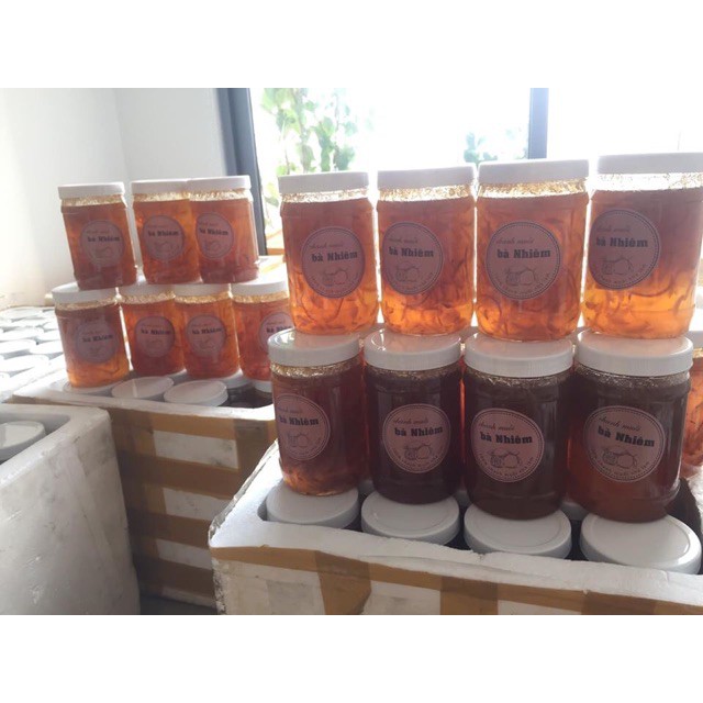 Chanh muối nhà làm Bà Nhiêm