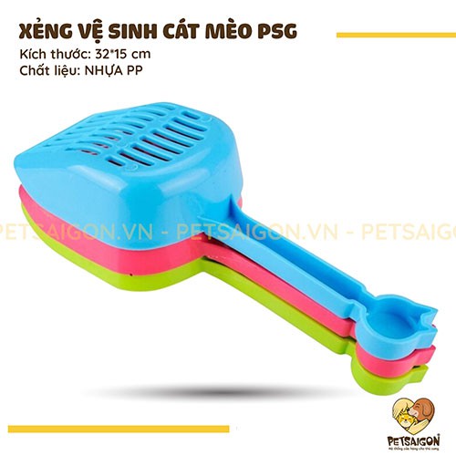 XẺNG VỆ SINH XÚC CÁT CHO MÈO PSG