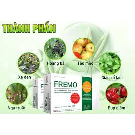 ✅ [Chính Hãng] Fremo (hộp 20v) hỗ trợ giảm mỡ máu, xơ vữa động mạch và giảm tích tụ mỡ dư thừa.