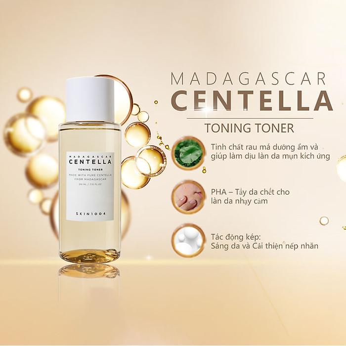 Nước hoa hồng Skin1004 Madagascar Centella Toning Toner 210ML