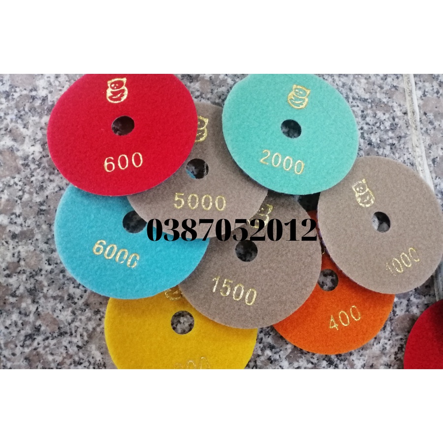 Đầu số lục giác mài đá, nỉ số, lá số khô đánh bóng- Đầu số khô