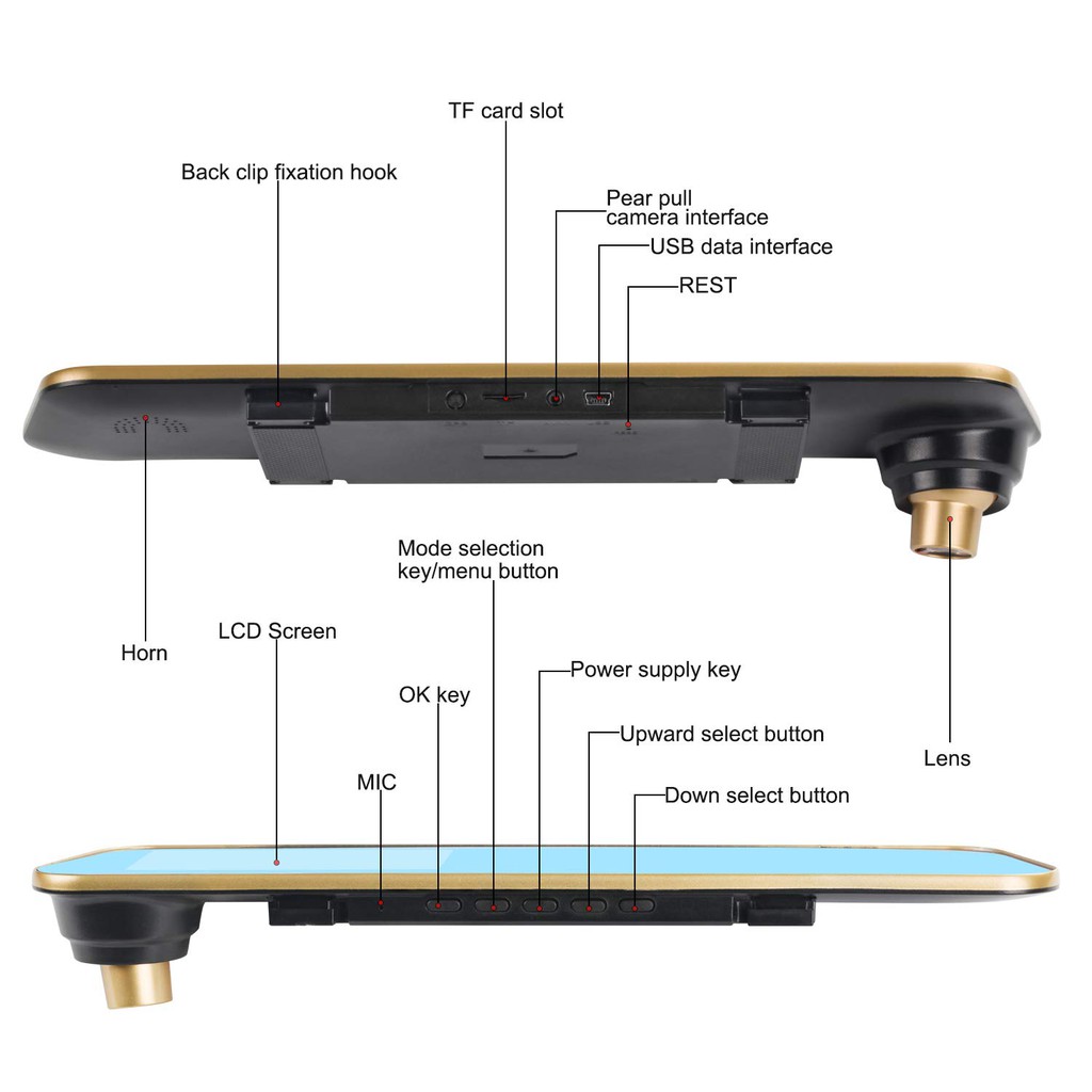 Máy Quay Hành Trình Cho Xe Hơi 4.3 '' | BigBuy360 - bigbuy360.vn