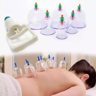 Bộ dụng cụ giác hơi 14 món không dùng lửa có dây thái lan 2020