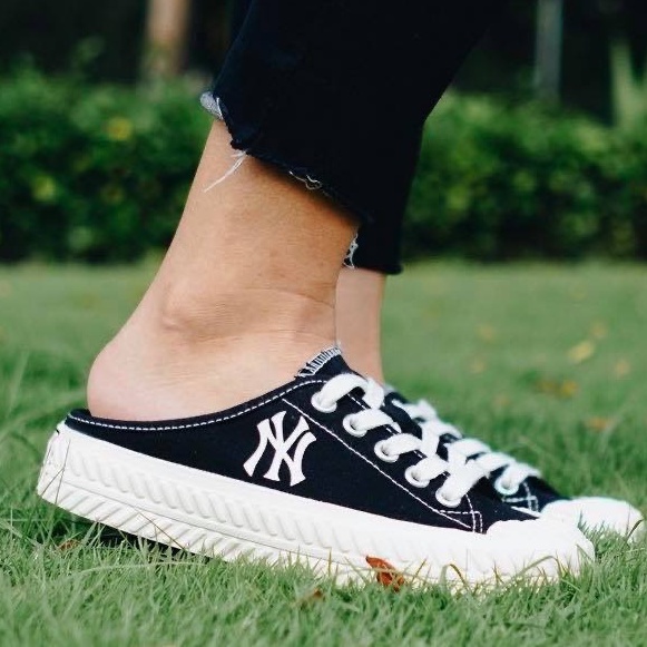 [Bão Giày] Giày Sục Nữ 𝑴𝑳𝑩 𝑵𝒀 - Giày Đạp Gót Thịnh Hành